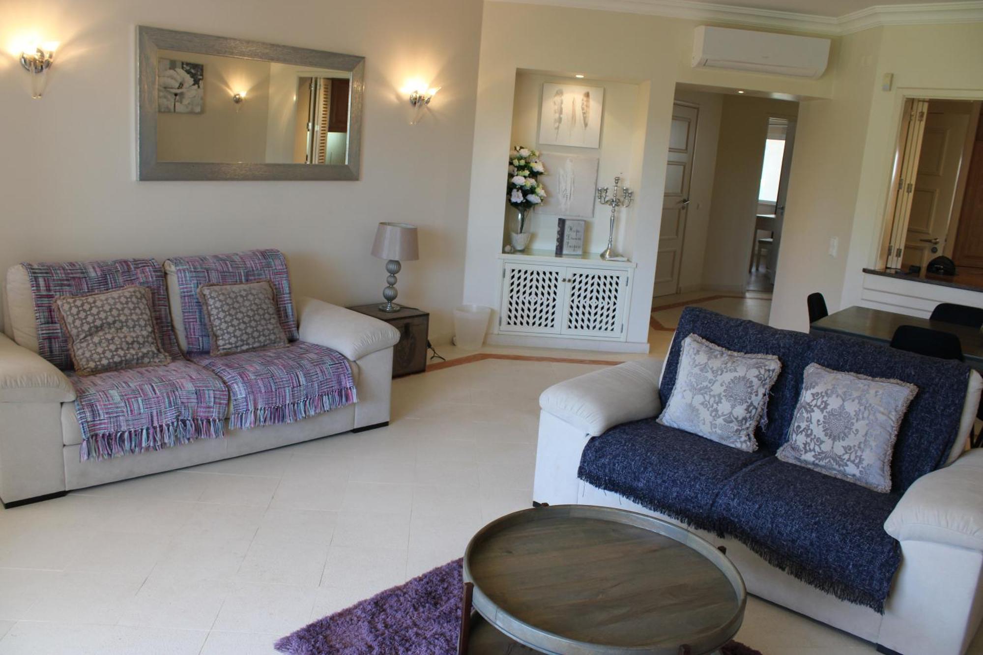 Luxury 2 Bedroom Apartment With Private Garden Almancil Exteriör bild