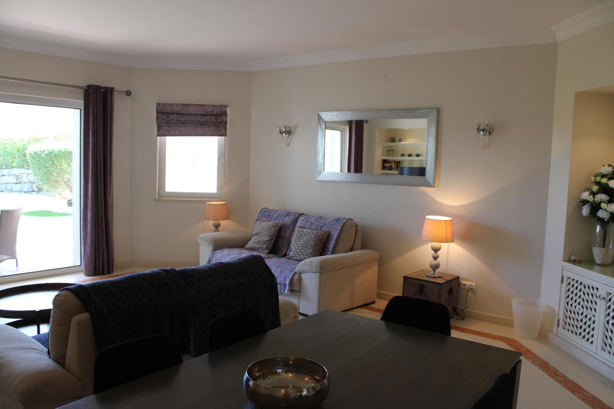 Luxury 2 Bedroom Apartment With Private Garden Almancil Exteriör bild